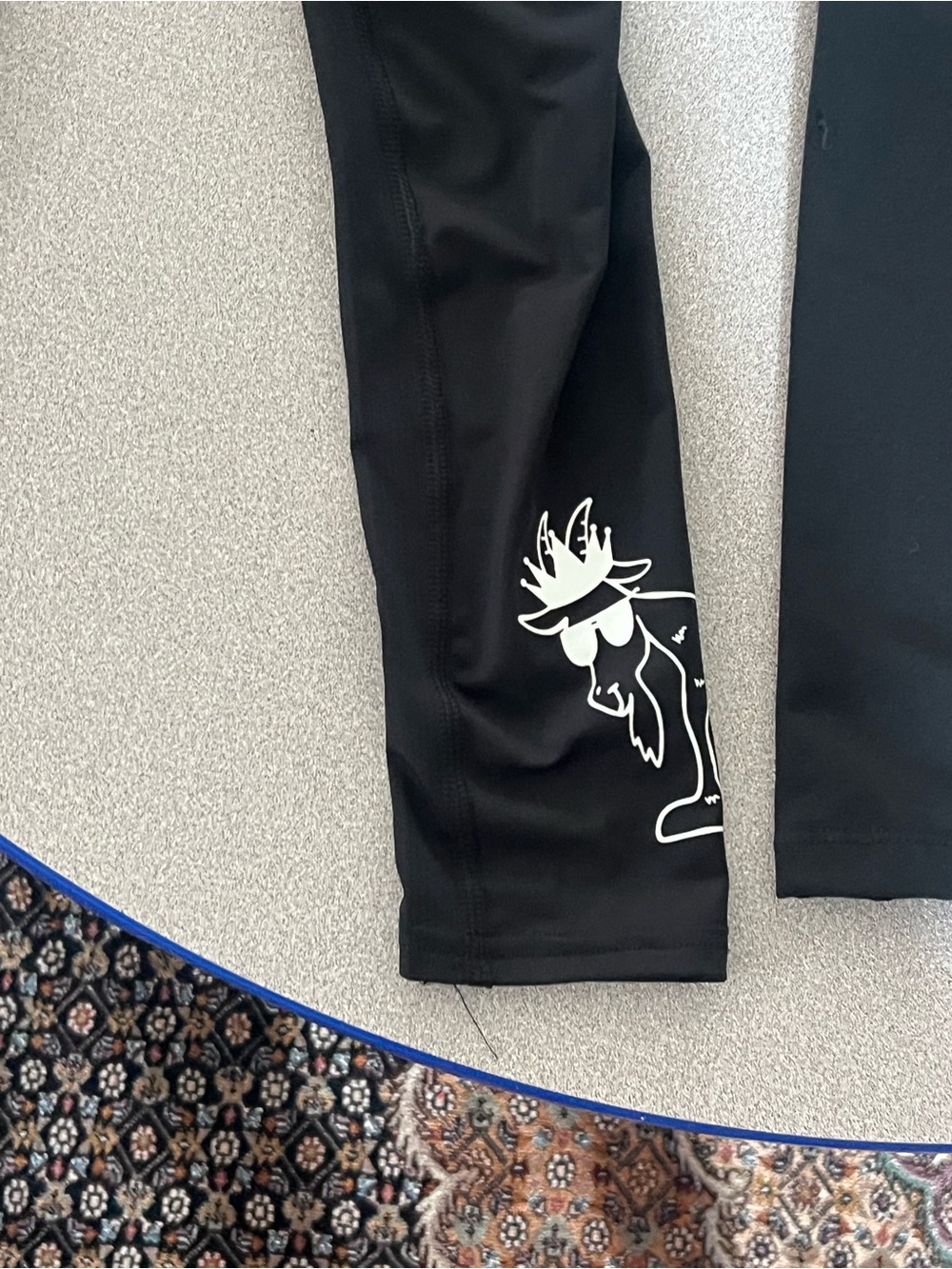 Goat USA Boys Black leggings- brand new